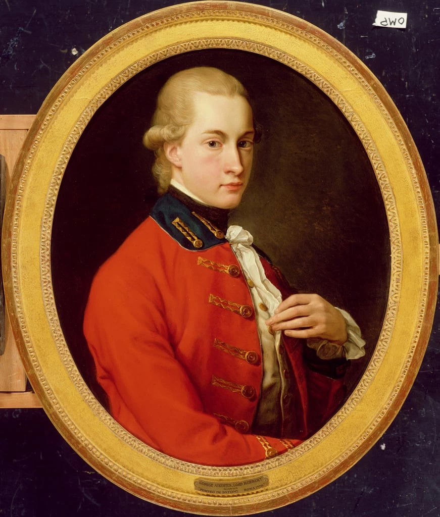 Ritratto di George Herbert, 11th Earl of Pembroke (1756 - 1827), Batoni Pompeo